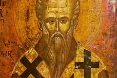 Икона на свети Климент Охридски от XIII–XIV век