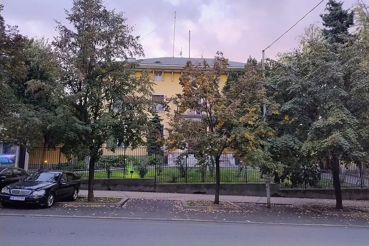 Сградата на българското посолство в Белград, в която се пази част от фонда на мисиите