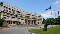 Сградата на Министерството на външните работи в София, към което е Изпълнителната агенция за българите в чужбина