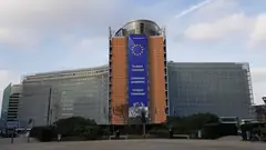 Сградата Берлеймон в Брюксел, седалище на Европейската комисия