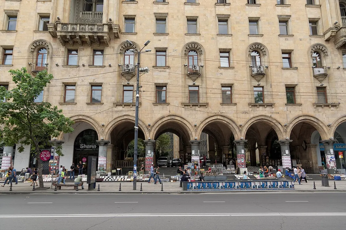 Булевард „Шота Руставели“ в Тбилиси